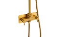 Utedusj messing kald/varm Ø20 cm